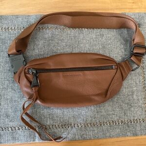 Aimee Kestenberg Milan Bum Bag in Vachetta with Gunmetal